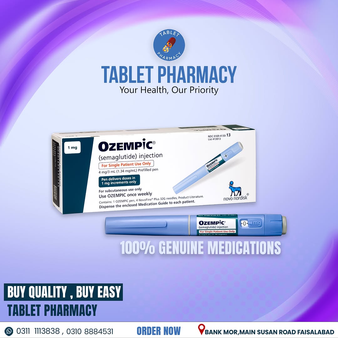 Everything You Need to Know About the Ozempic 1mg Pen – Tablet Pharmacy