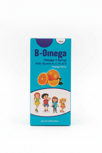 B OMEGA SYP 120ML – Tablet Pharmacy