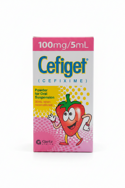 CEFIGET 100MG SYP NEW – Tablet Pharmacy