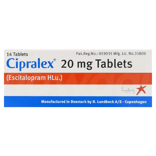 Cipralex 20mg Tablet – Tablet Pharmacy