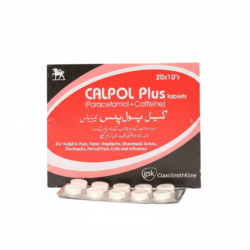 Calpol Table CALPOL PLUS TAB – Tablet Pharmacy
