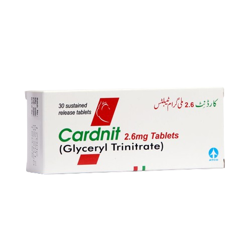 Cardinit CARDNIT 2.6MG TAB – Tablet Pharmacy