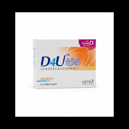 D4U 200000IU TAB 1`S – Tablet Pharmacy