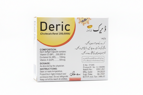 DERIC SOFTGEL CAP – Tablet Pharmacy