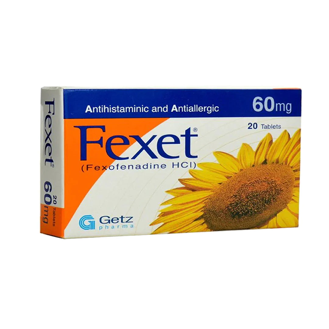 Fexet 60mg Tablet – Tablet Pharmacy