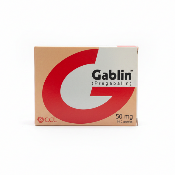 GABLIN 50MG CAP – Tablet Pharmacy