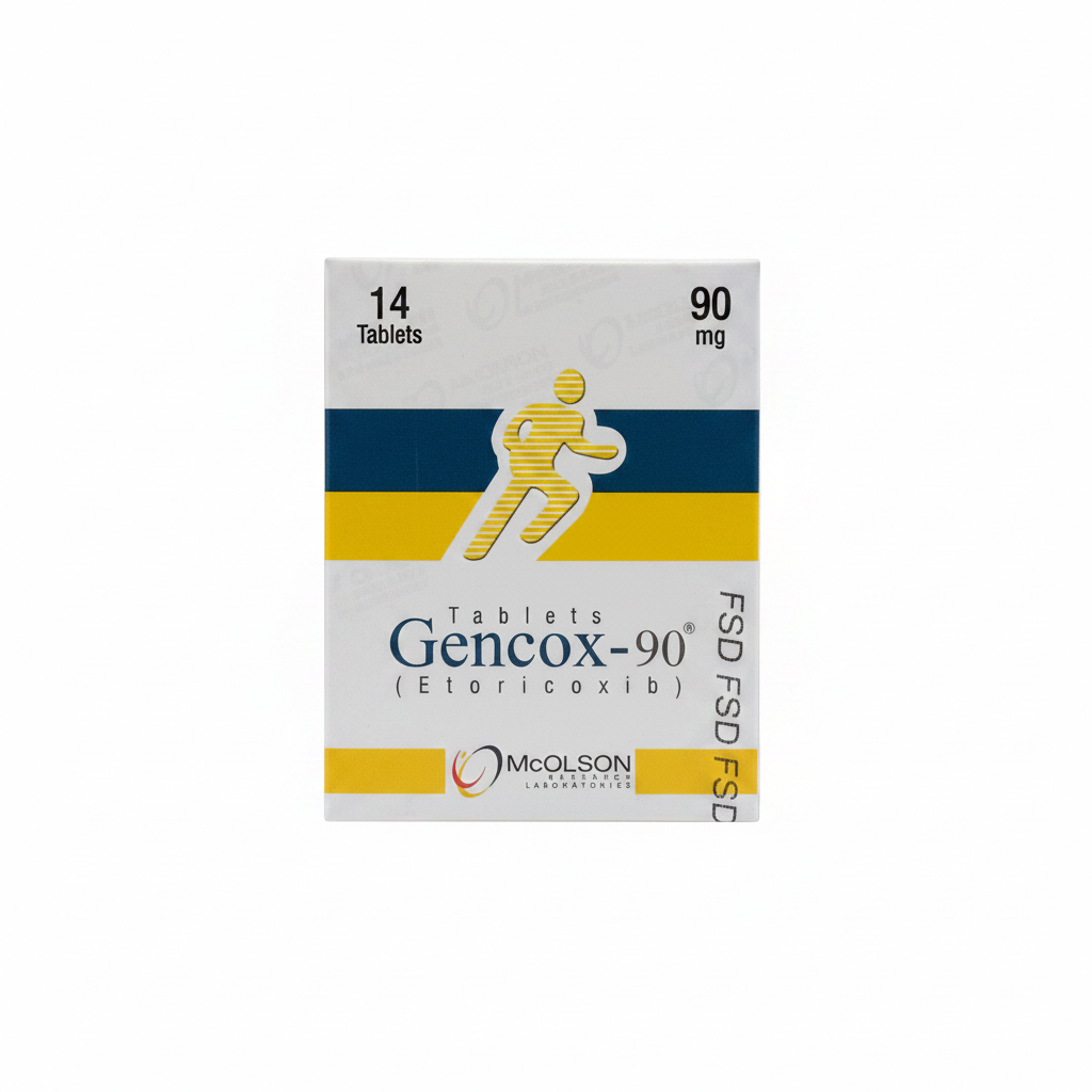 GENCOX 90MG TAB – Tablet Pharmacy