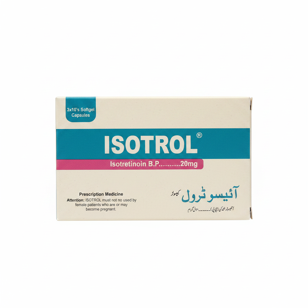 ISOTROL 20MG CAP 30`S – Tablet Pharmacy
