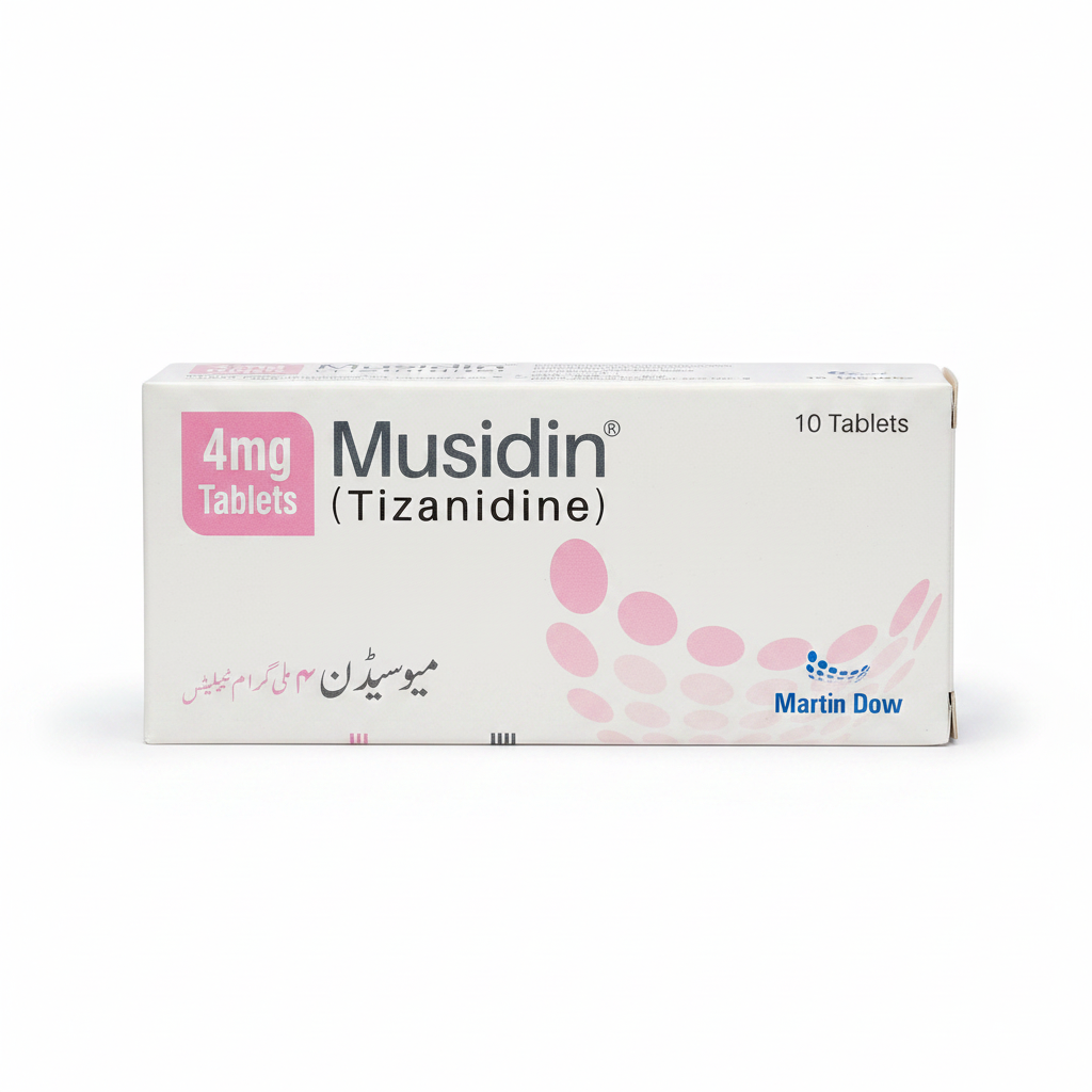 MUSIDIN 4MG TAB – Tablet Pharmacy