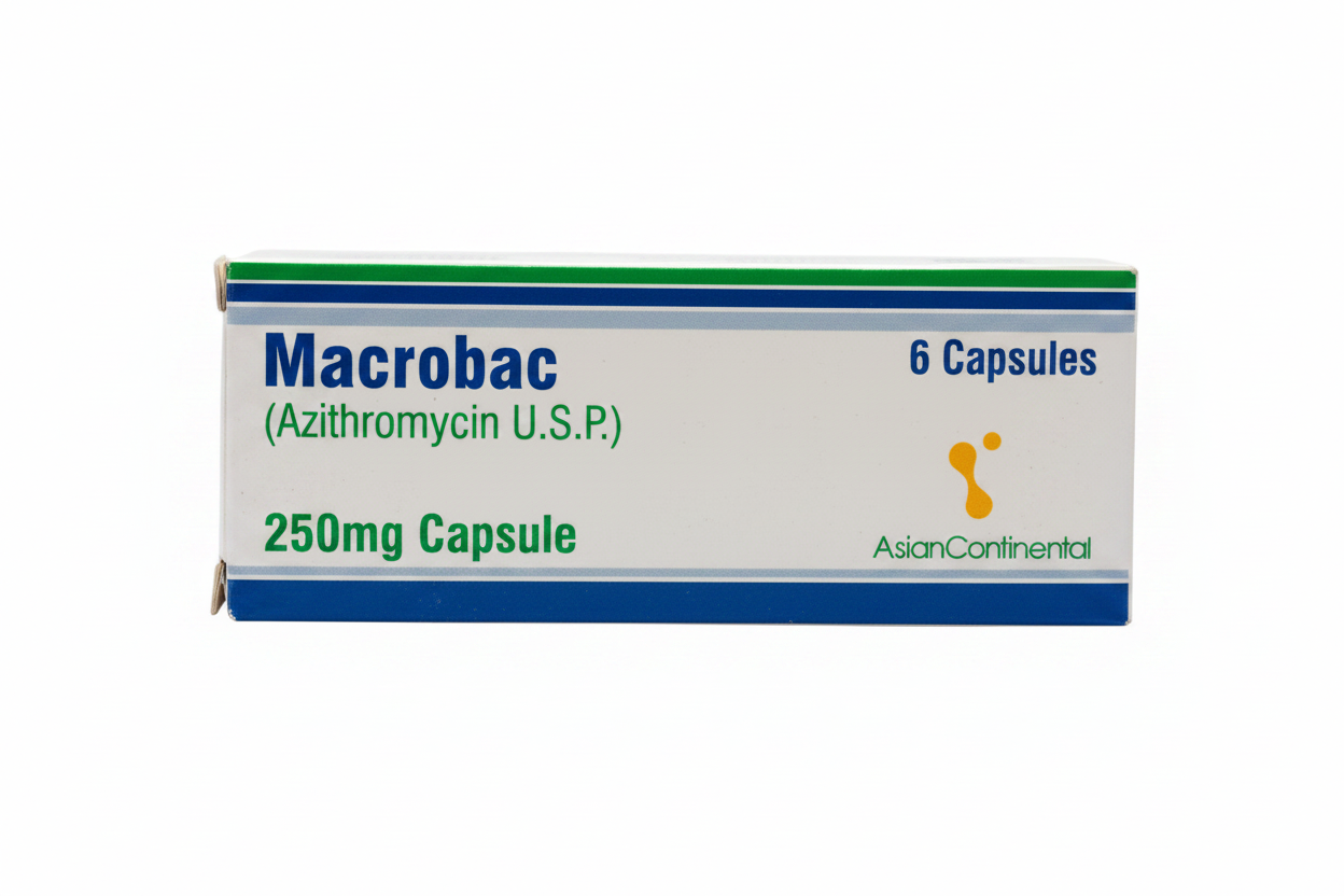 MACROBAC 250MG CAP – Tablet Pharmacy