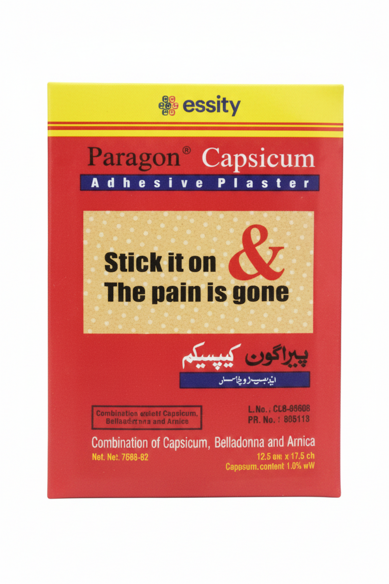 PARAGON CAPCICUM 12.5X17.5CM – Tablet Pharmacy