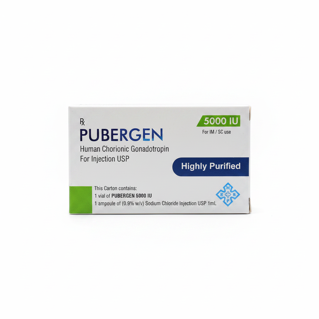 PUBERGEN 5000IU INJ – Tablet Pharmacy