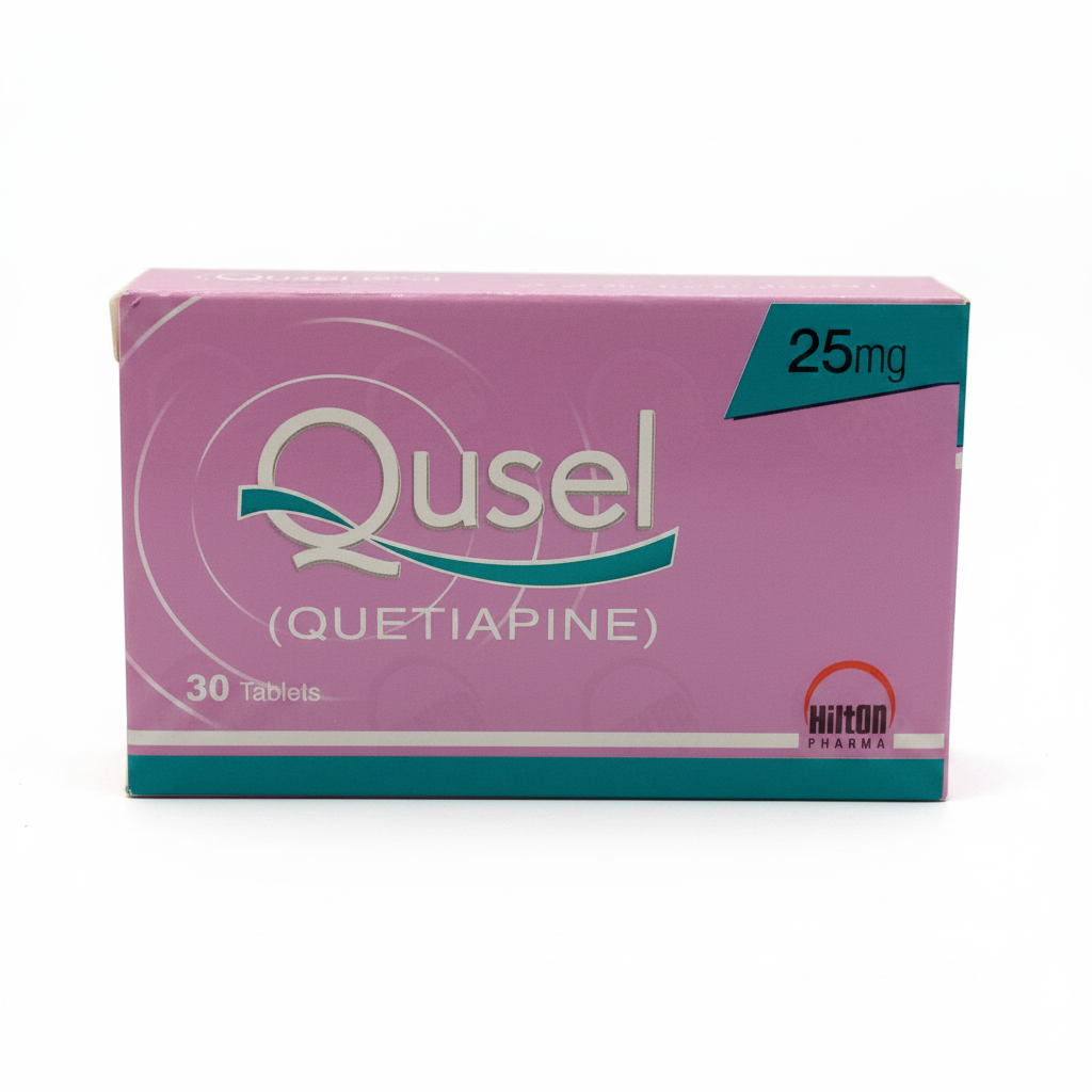 QUSEL 25MG TAB – Tablet Pharmacy