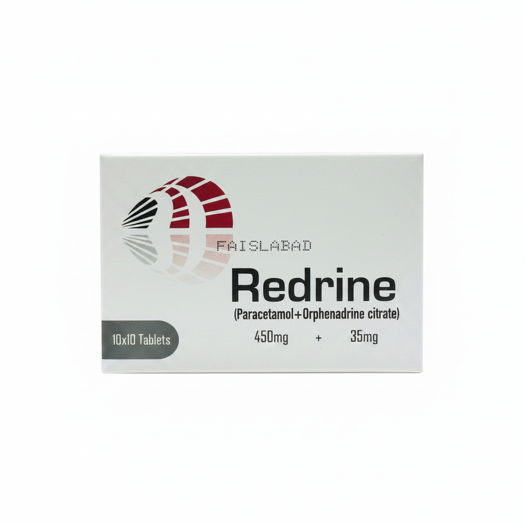 Redrine Paper REDRINE 450+35MG TAB – Tablet Pharmacy