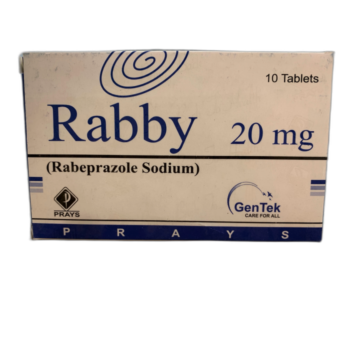 Rabby 20mg Tablet – Tablet Pharmacy