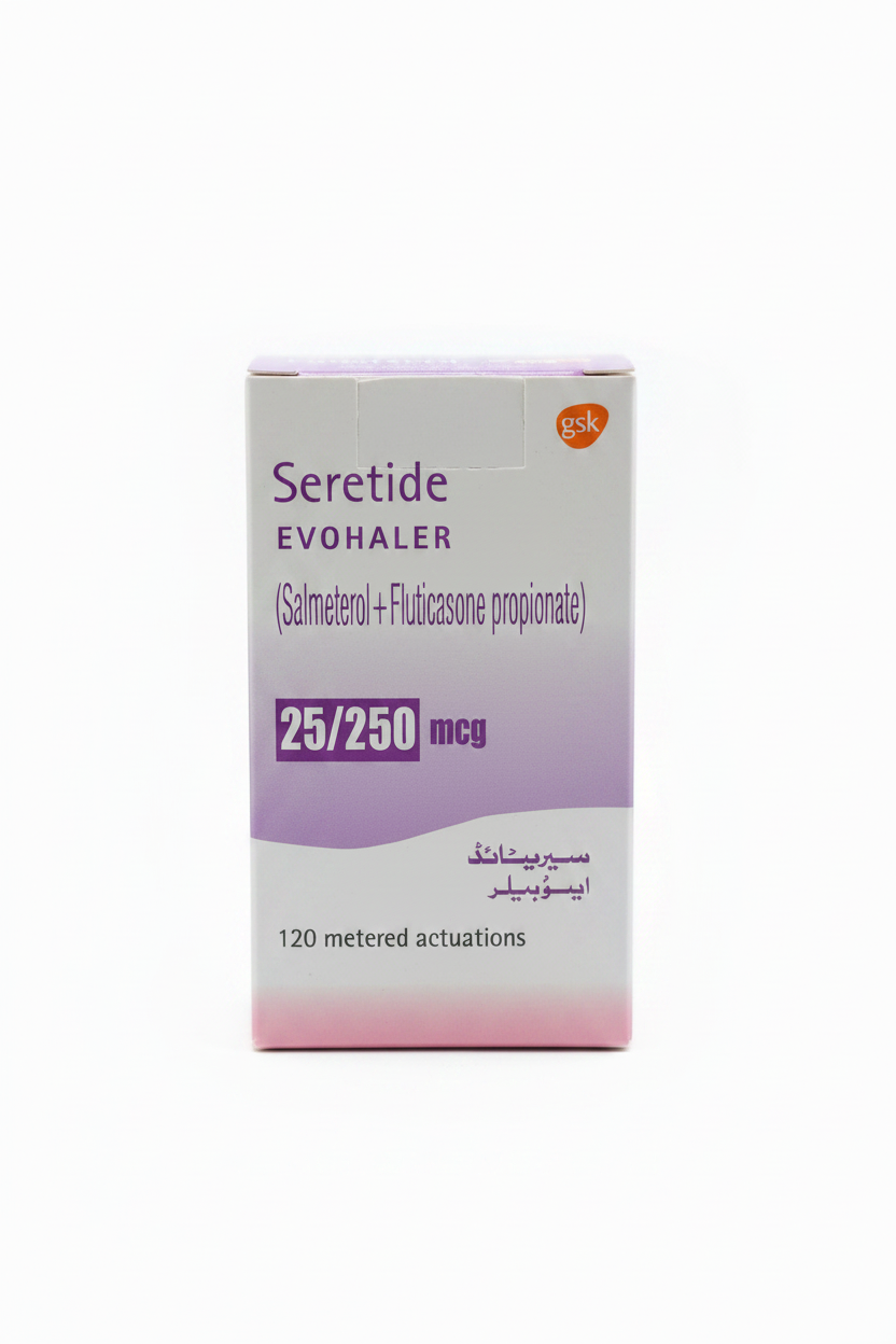 Seretide Inhaler Mini SERETIDE 25/250 INHALER – Tablet Pharmacy
