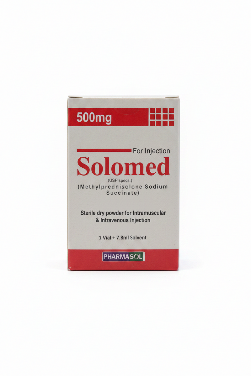 SOLOMED 500MG INJ – Tablet Pharmacy