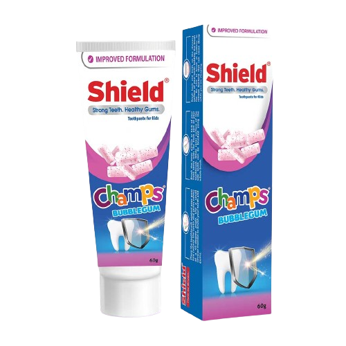 Shield Champs Strawberry Tooth Paste – Tablet Pharmacy