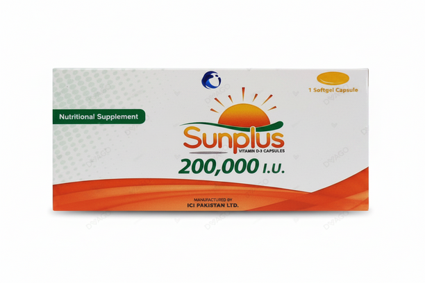 Sunplus Maxigold SUNPLUS 200000IU CAP – Tablet Pharmacy