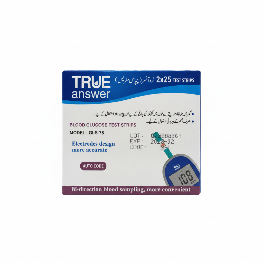 TRUE ANSWER STRIP 2X25 – Tablet Pharmacy