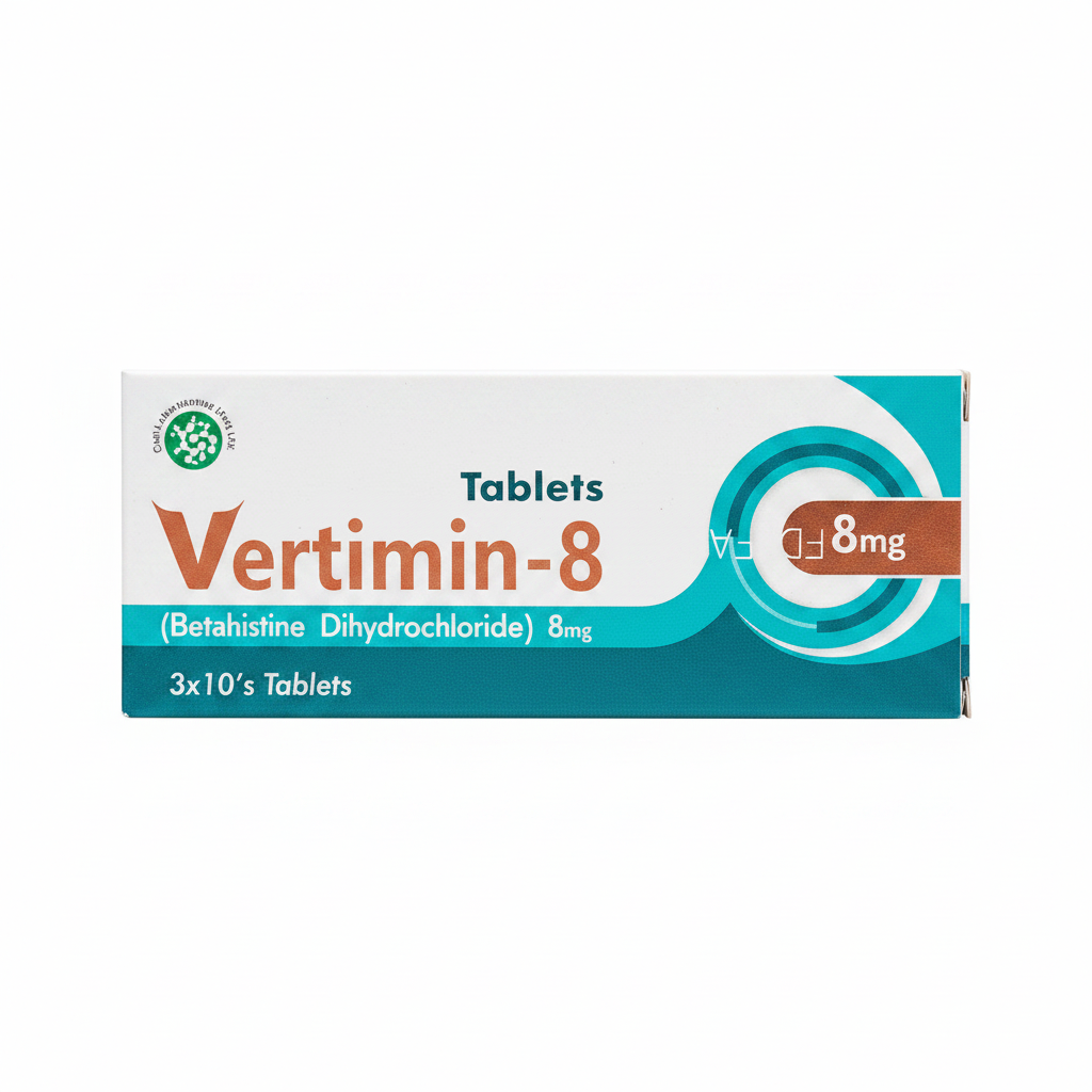 VERTIMIN 8MG TAB – Tablet Pharmacy