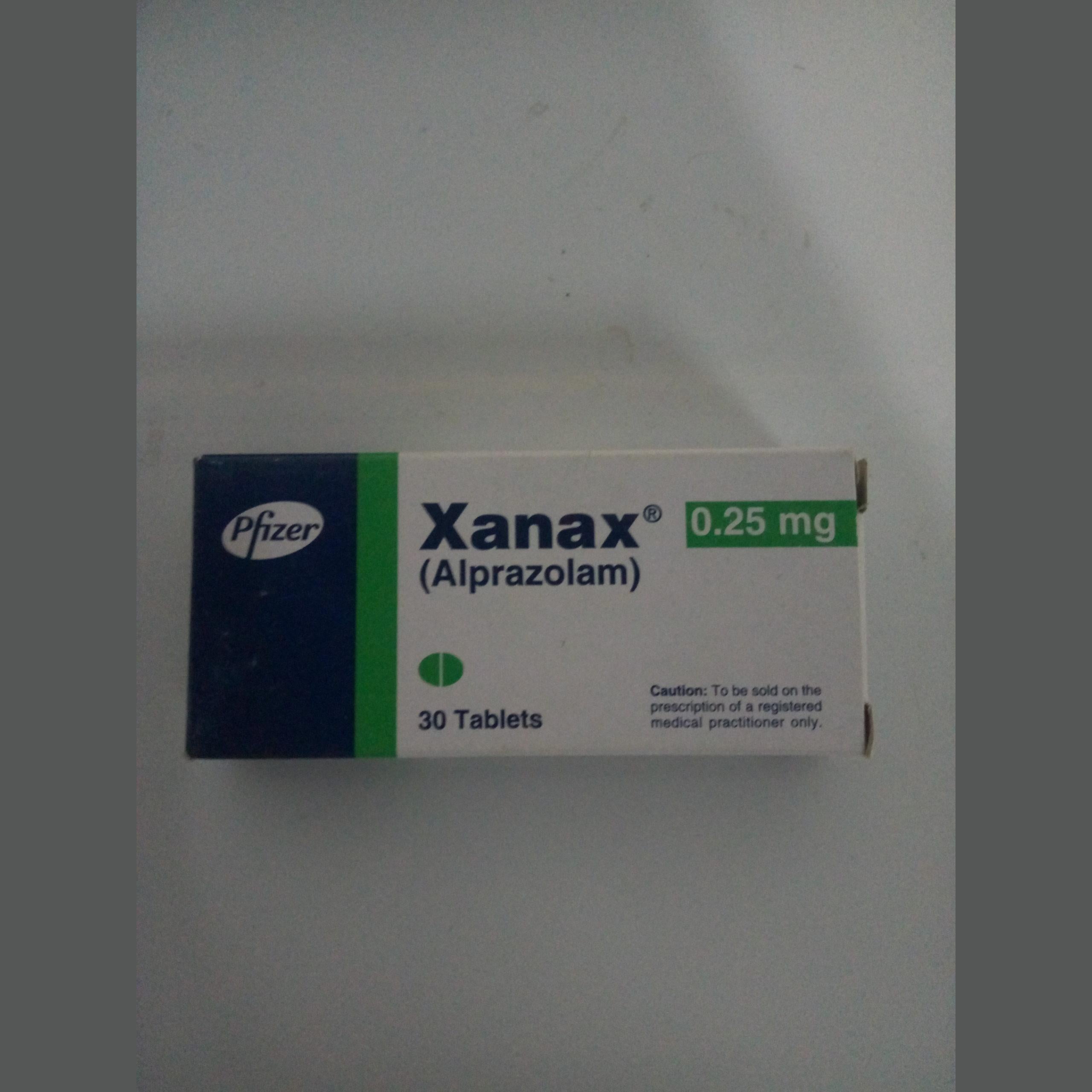 Xanax 0.25 mg tabletten