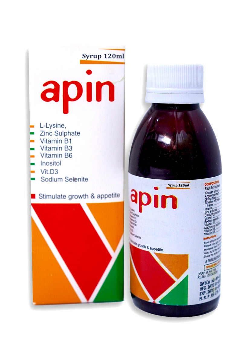 Apin Syrup 120ml – Tablet Pharmacy